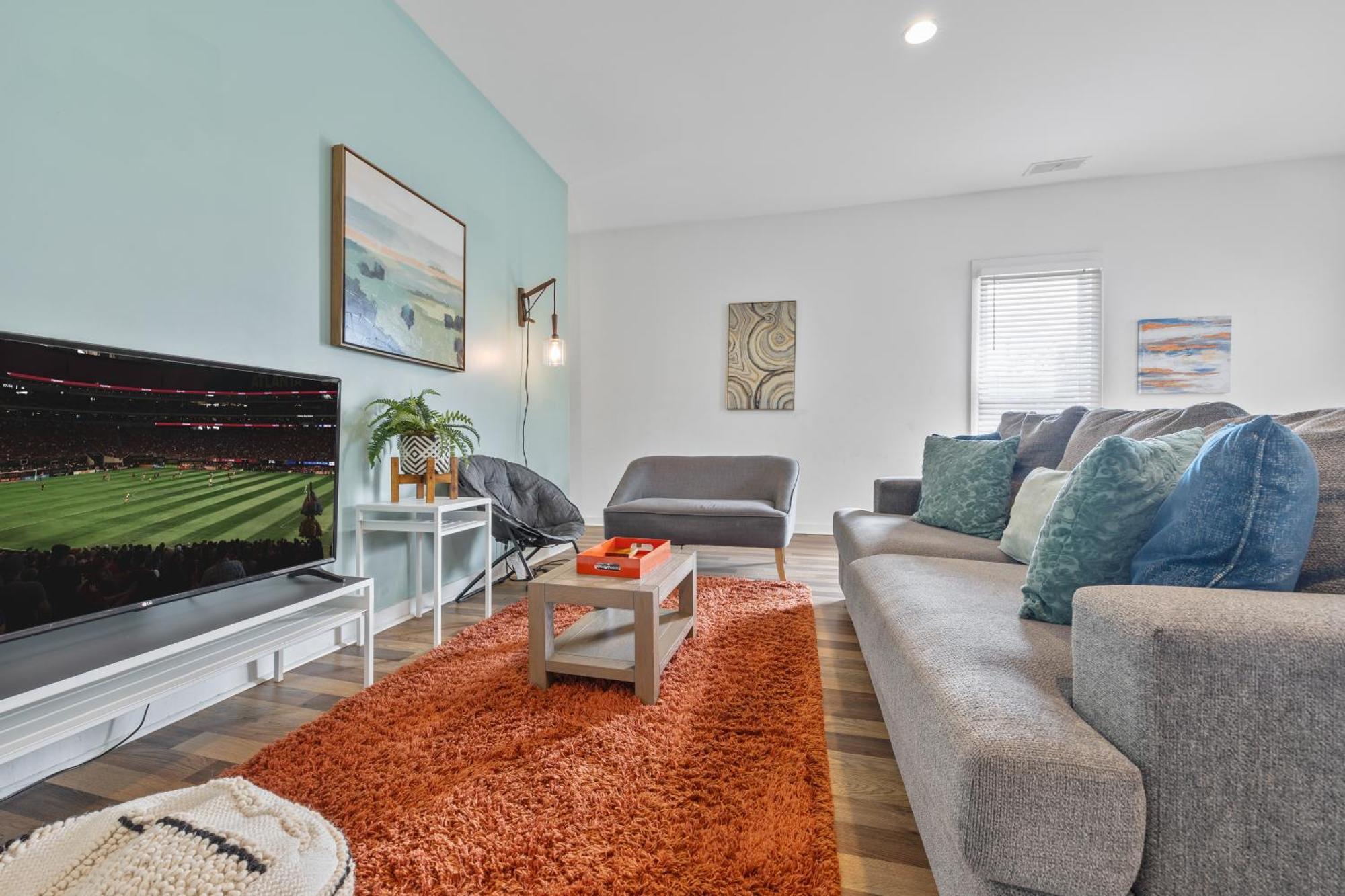 3 Bedroom House With Parking, Wi-Fi And Washer-Dryer Atlanta Luaran gambar