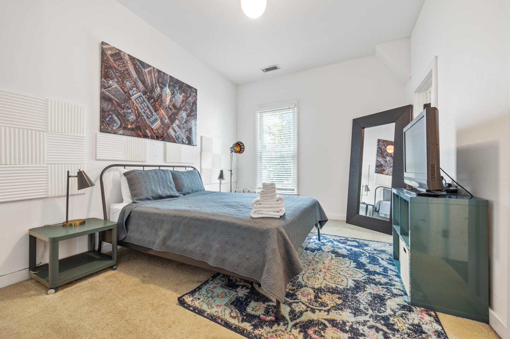 3 Bedroom House With Parking, Wi-Fi And Washer-Dryer Atlanta Luaran gambar